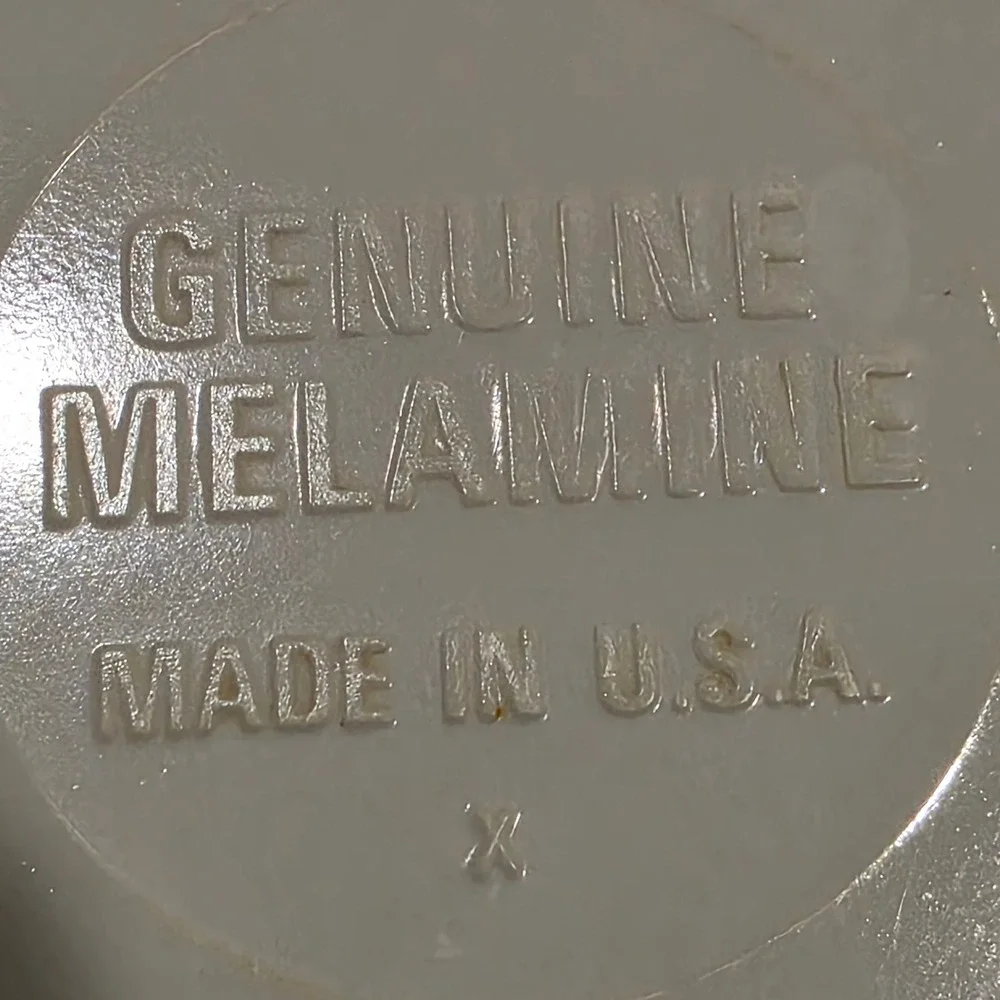 Genuine Melamine Dinner Plates 10